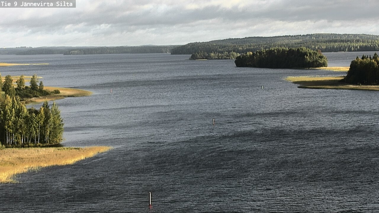 Weather Camera Image Väg 9 Kuopio, Jännevirran silta, Kuopio, Pohjois-Savo