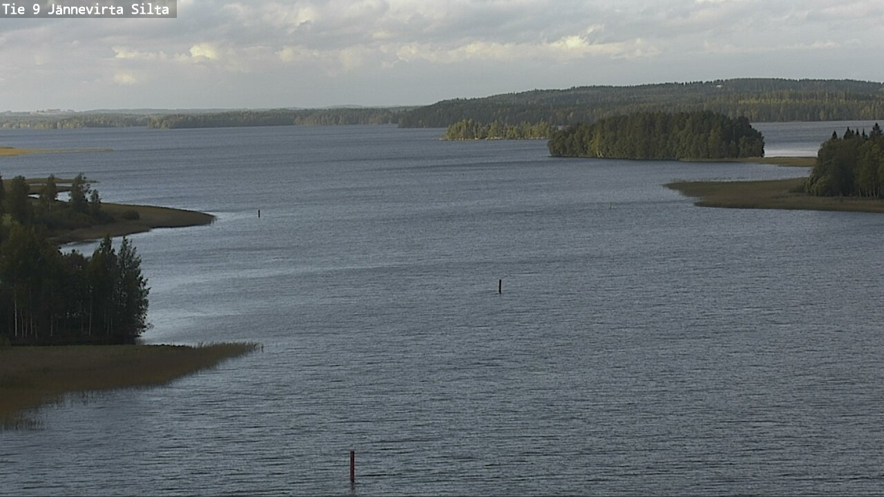 Weather Camera Image Väg 9 Kuopio, Jännevirran silta, Kuopio, Pohjois-Savo