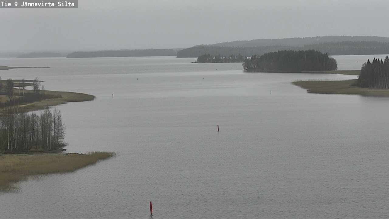 Weather Camera Image Väg 9 Kuopio, Jännevirran silta, Kuopio, Pohjois-Savo