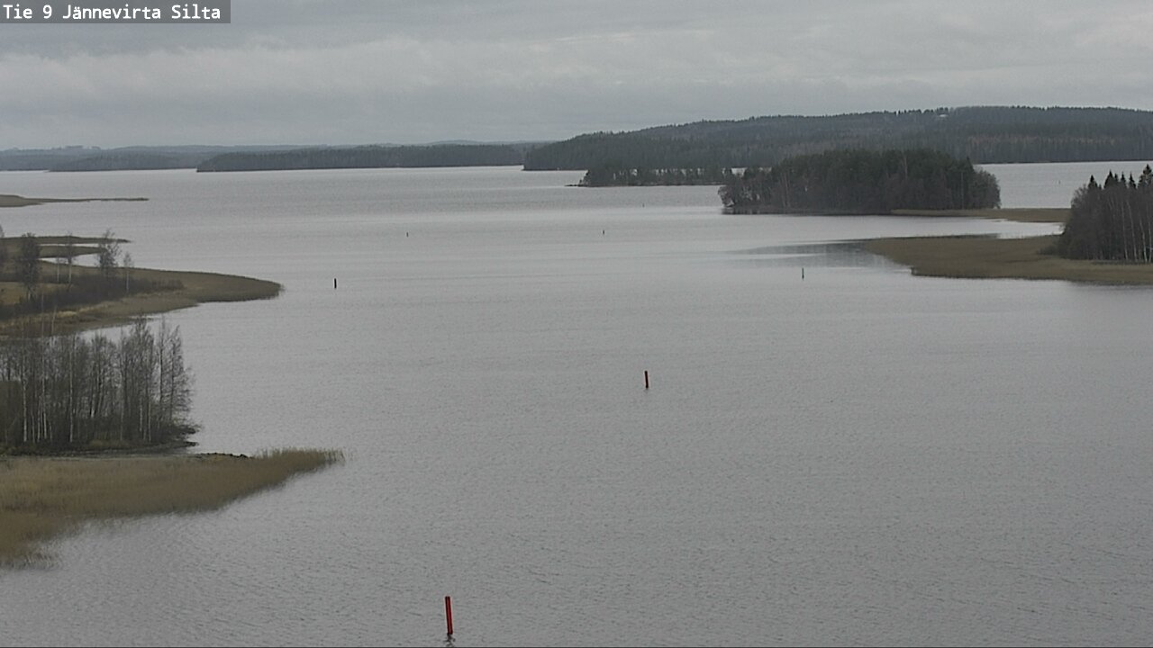 Weather Camera Image Väg 9 Kuopio, Jännevirran silta, Kuopio, Pohjois-Savo