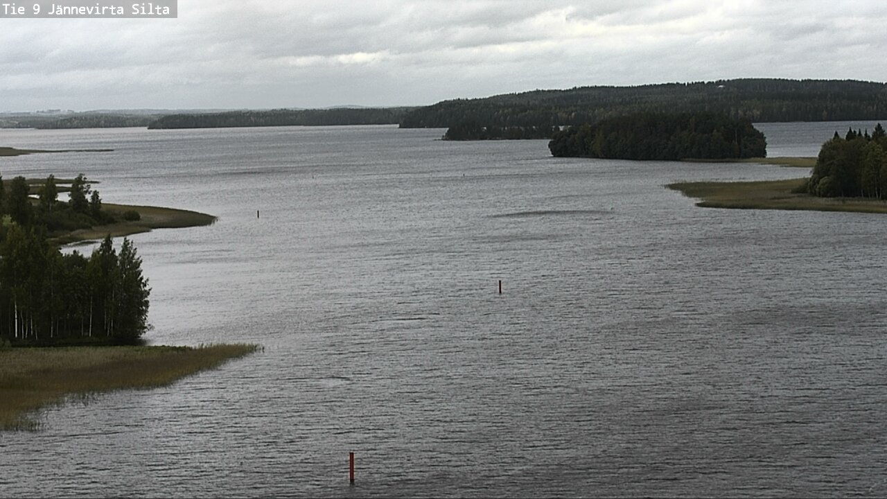 Weather Camera Image Väg 9 Kuopio, Jännevirran silta, Kuopio, Pohjois-Savo