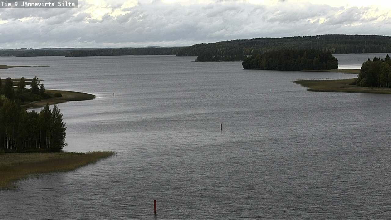 Weather Camera Image Väg 9 Kuopio, Jännevirran silta, Kuopio, Pohjois-Savo