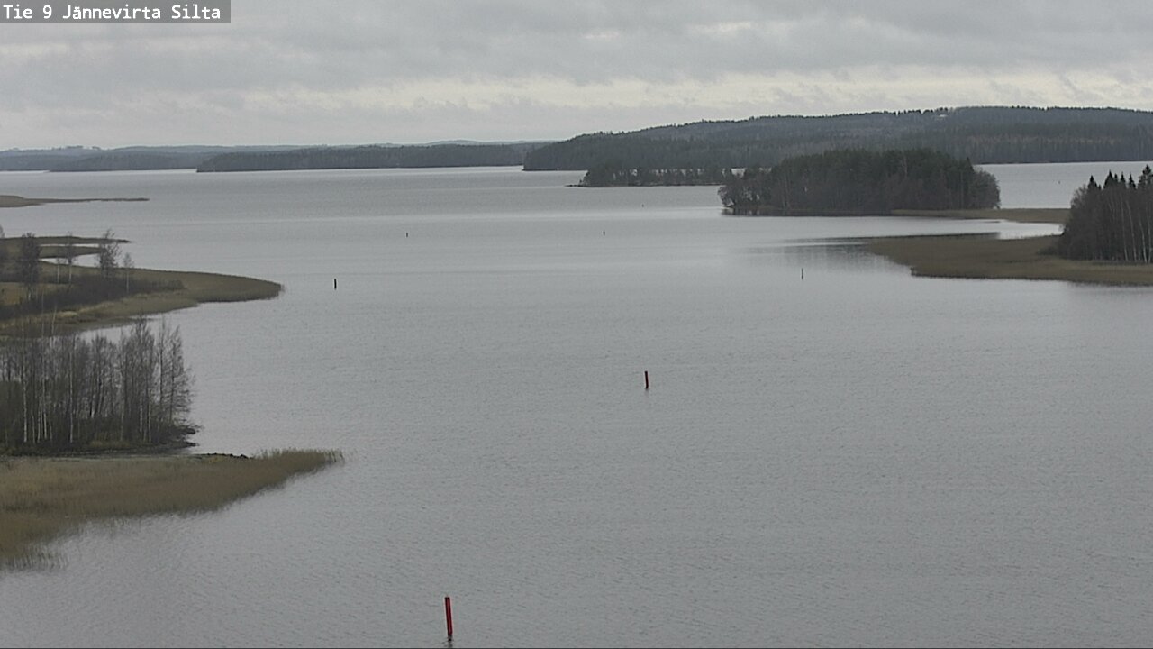 Weather Camera Image Väg 9 Kuopio, Jännevirran silta, Kuopio, Pohjois-Savo