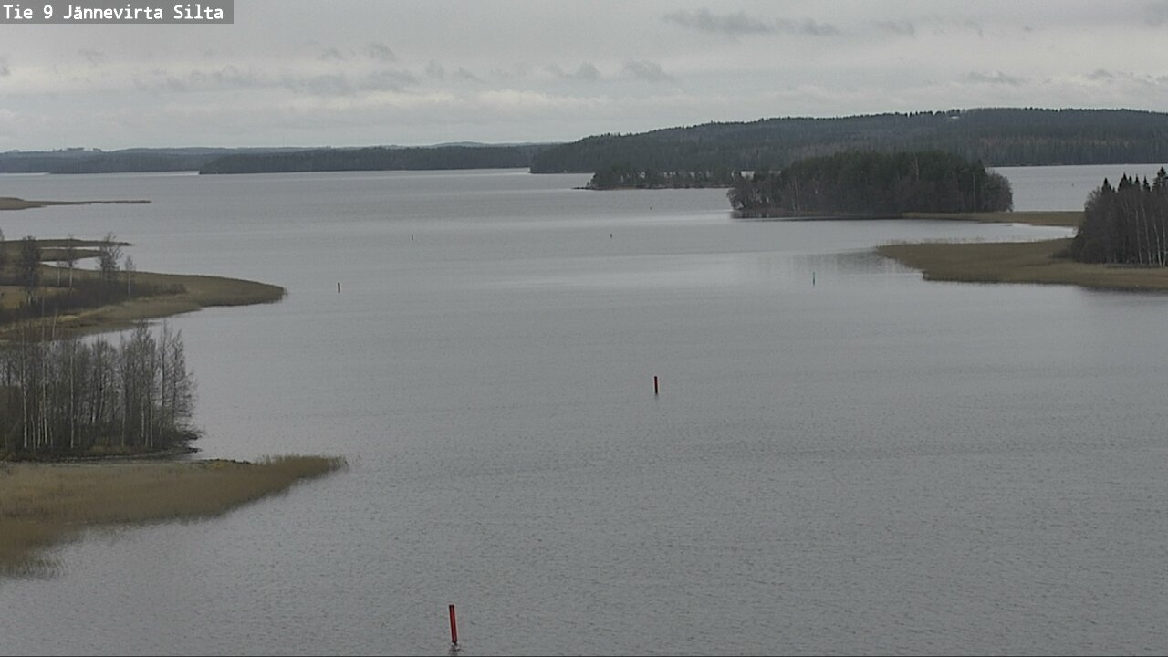 Weather Camera Image Väg 9 Kuopio, Jännevirran silta, Kuopio, Pohjois-Savo