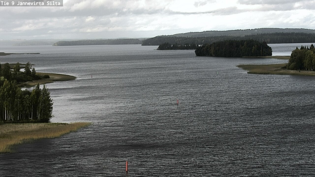 Weather Camera Image Väg 9 Kuopio, Jännevirran silta, Kuopio, Pohjois-Savo