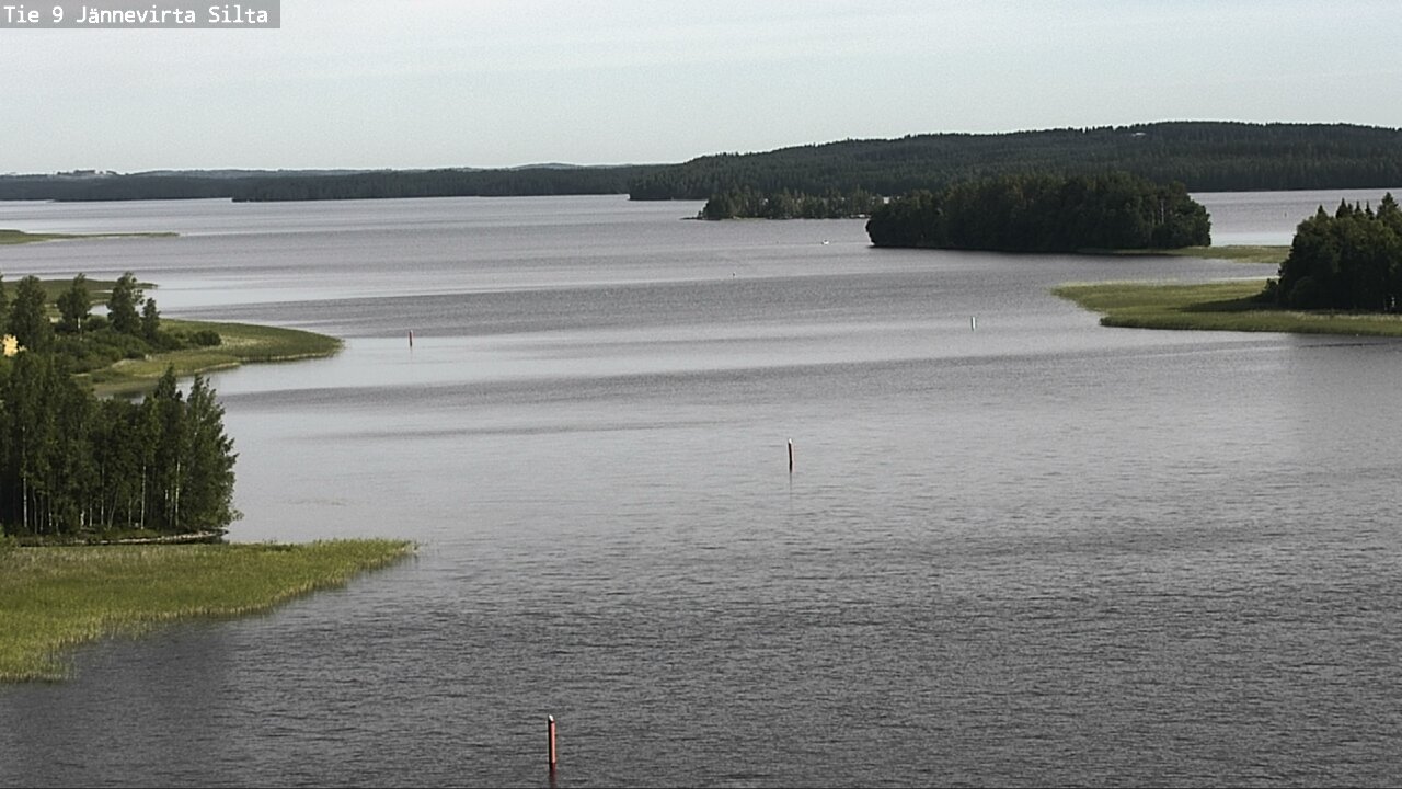 Weather Camera Image Väg 9 Kuopio, Jännevirran silta, Kuopio, Pohjois-Savo