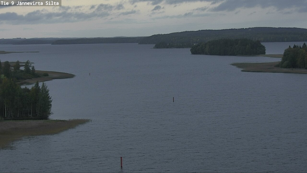 Weather Camera Image Väg 9 Kuopio, Jännevirran silta, Kuopio, Pohjois-Savo