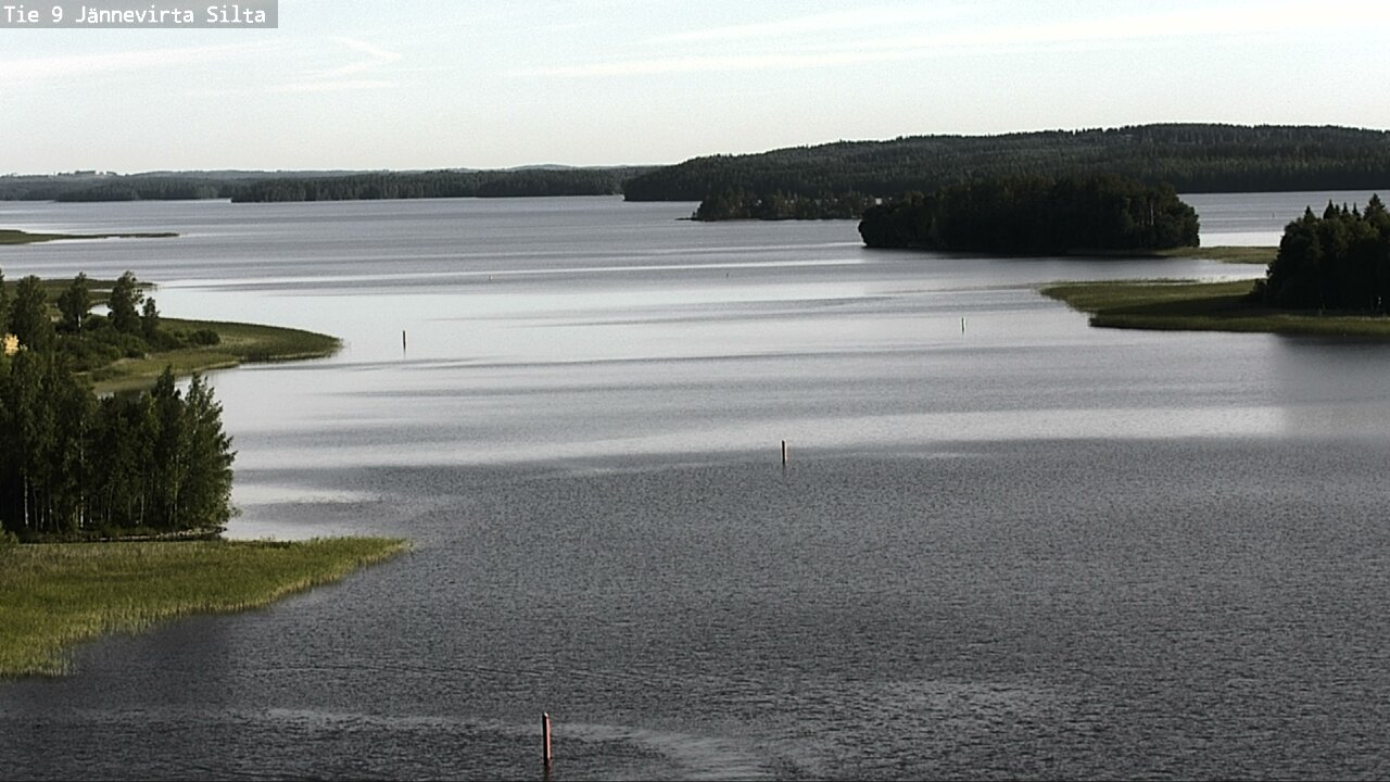 Weather Camera Image Väg 9 Kuopio, Jännevirran silta, Kuopio, Pohjois-Savo