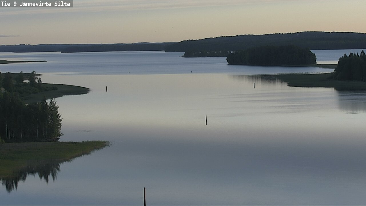 Weather Camera Image Road 9 Kuopio, Jännevirran silta, Kuopio, Pohjois-Savo