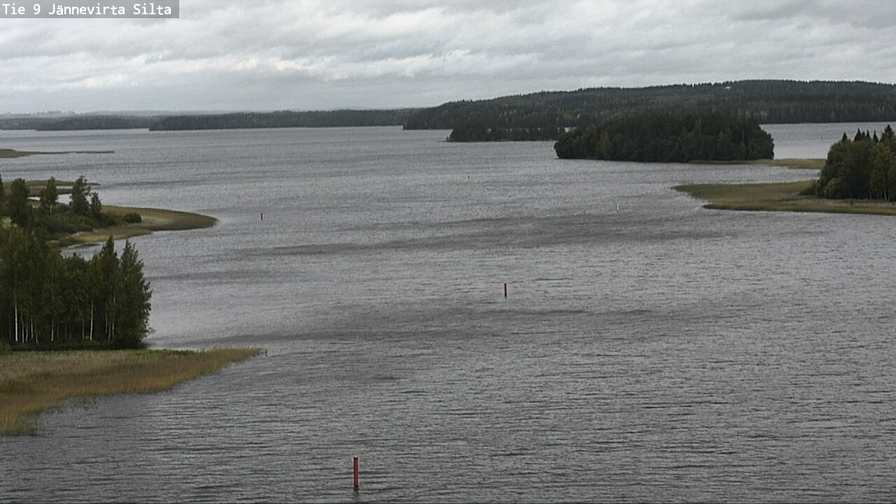 Weather Camera Image Väg 9 Kuopio, Jännevirran silta, Kuopio, Pohjois-Savo