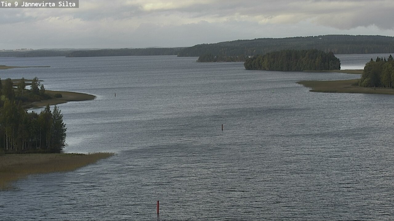 Weather Camera Image Väg 9 Kuopio, Jännevirran silta, Kuopio, Pohjois-Savo