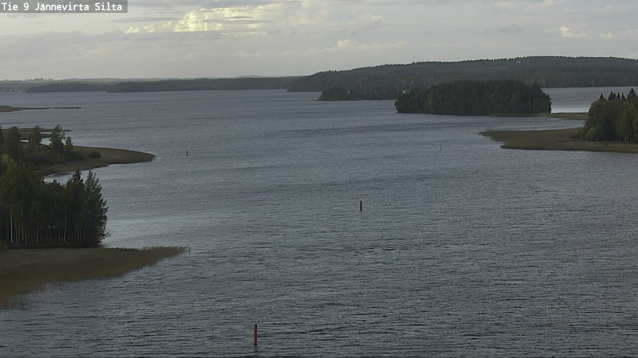 Weather Camera Image Väg 9 Kuopio, Jännevirran silta, Kuopio, Pohjois-Savo