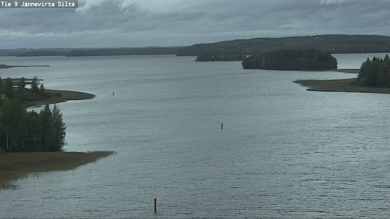 Weather Camera Image Väg 9 Kuopio, Jännevirran silta, Kuopio, Pohjois-Savo