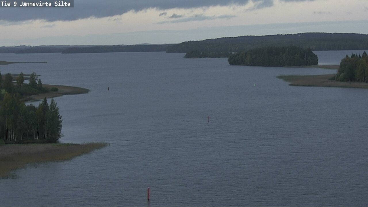 Weather Camera Image Väg 9 Kuopio, Jännevirran silta, Kuopio, Pohjois-Savo