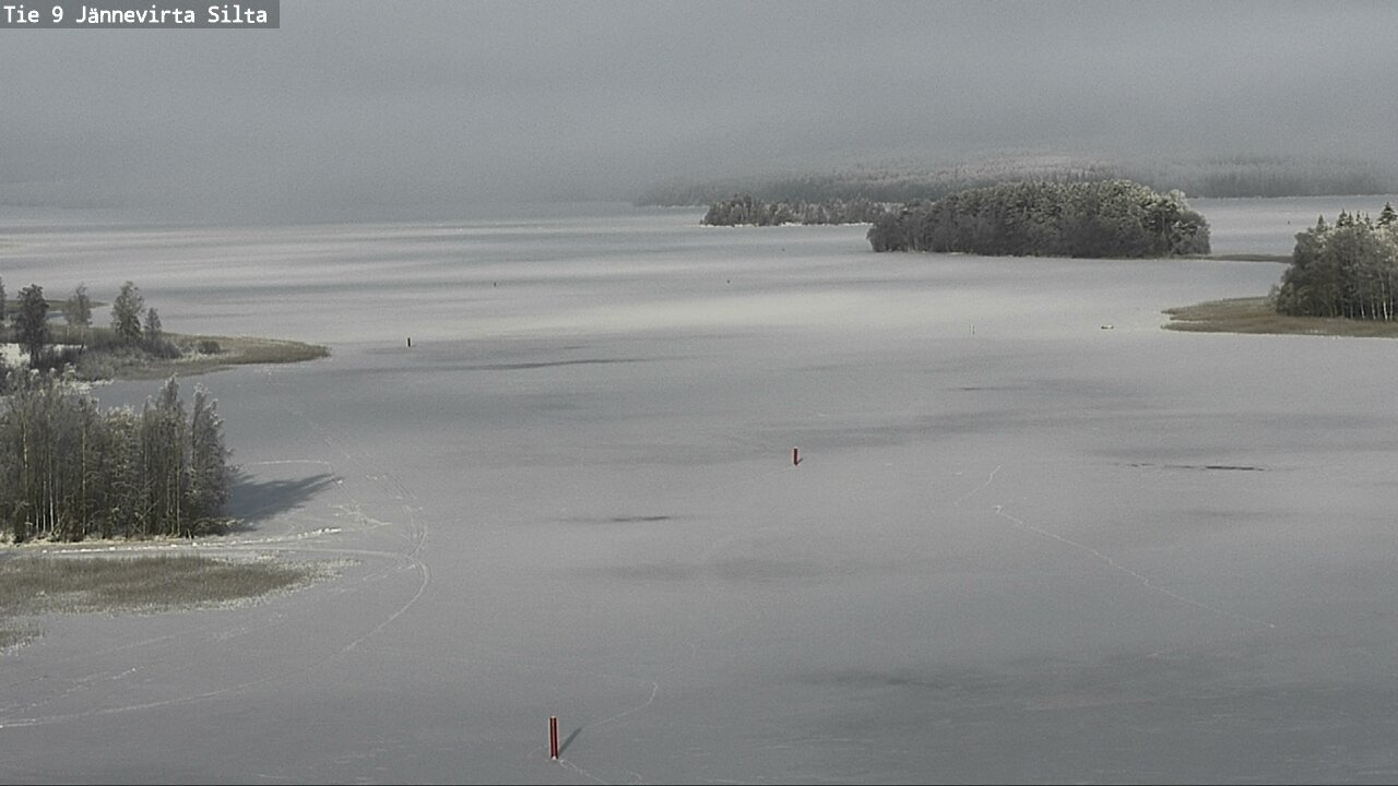 Weather Camera Image Väg 9 Kuopio, Jännevirran silta, Kuopio, Pohjois-Savo