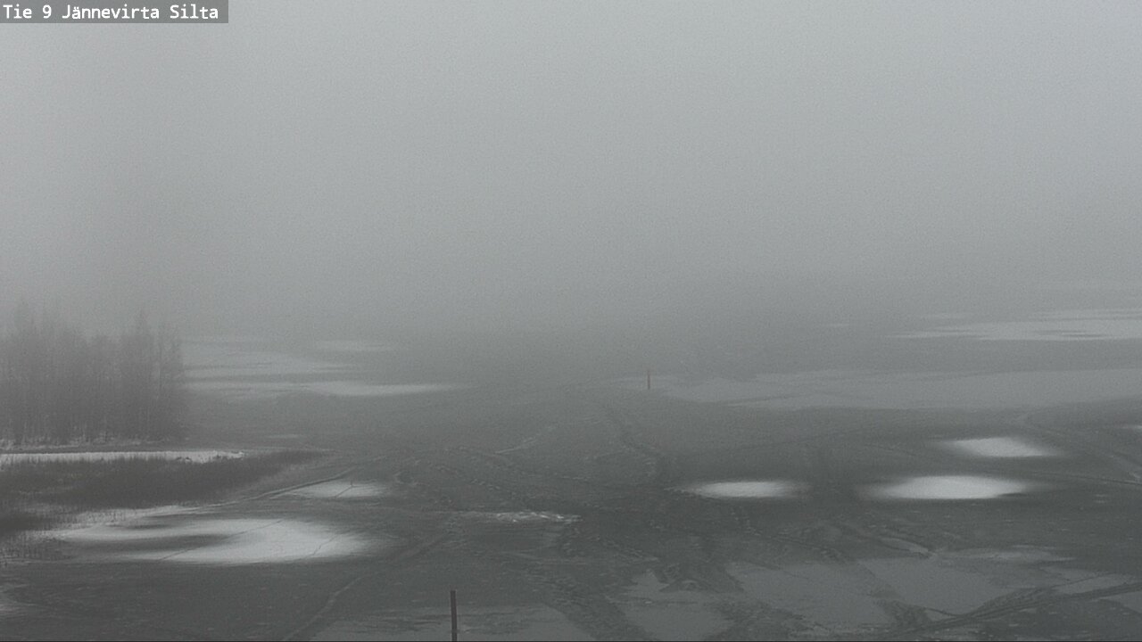 Weather Camera Image Road 9 Kuopio, Jännevirran silta, Kuopio, Pohjois-Savo