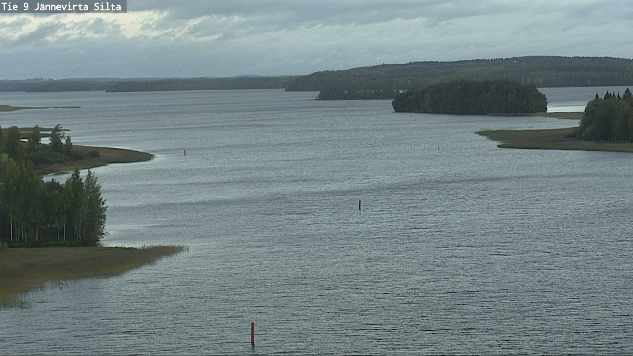 Weather Camera Image Väg 9 Kuopio, Jännevirran silta, Kuopio, Pohjois-Savo