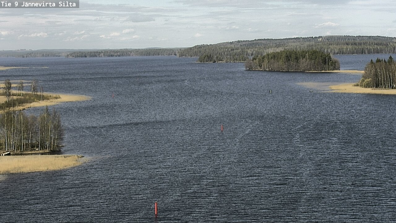 Weather Camera Image Väg 9 Kuopio, Jännevirran silta, Kuopio, Pohjois-Savo