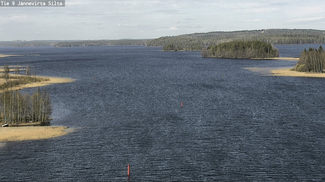 Weather Camera Image Väg 9 Kuopio, Jännevirran silta, Kuopio, Pohjois-Savo