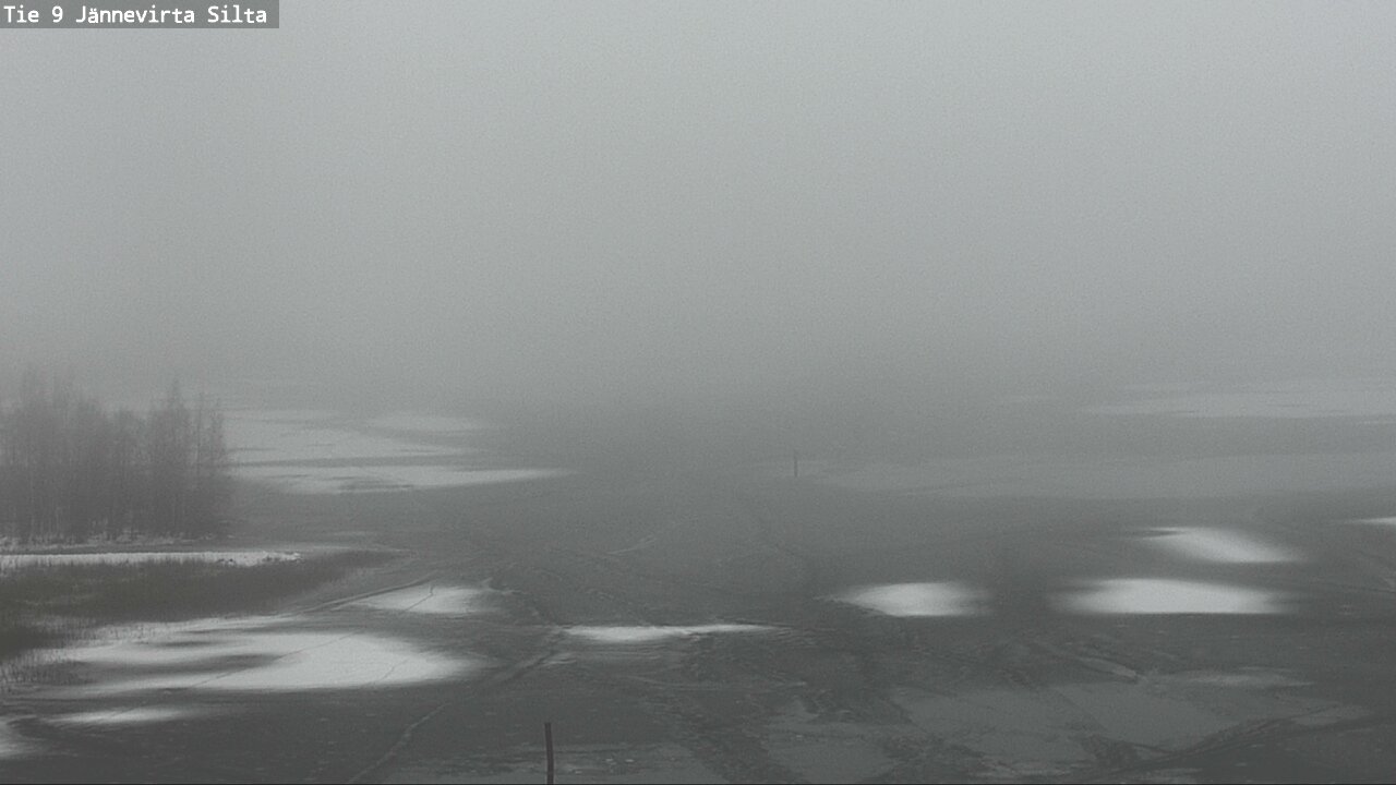 Weather Camera Image Road 9 Kuopio, Jännevirran silta, Kuopio, Pohjois-Savo