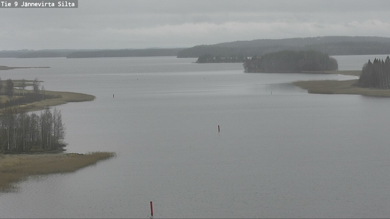 Weather Camera Image Väg 9 Kuopio, Jännevirran silta, Kuopio, Pohjois-Savo