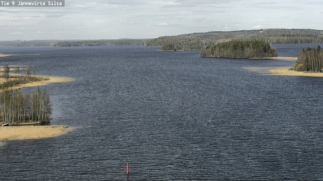 Weather Camera Image Väg 9 Kuopio, Jännevirran silta, Kuopio, Pohjois-Savo
