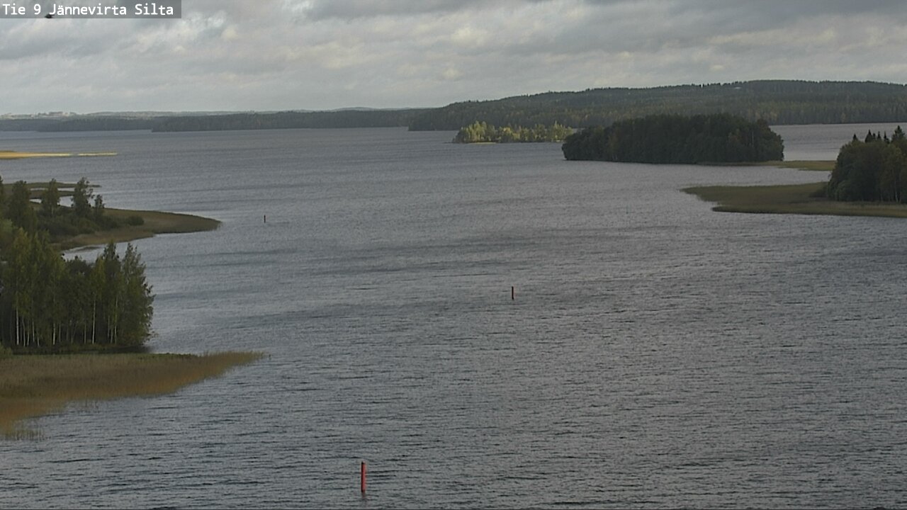 Weather Camera Image Väg 9 Kuopio, Jännevirran silta, Kuopio, Pohjois-Savo