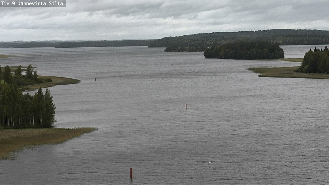 Weather Camera Image Väg 9 Kuopio, Jännevirran silta, Kuopio, Pohjois-Savo