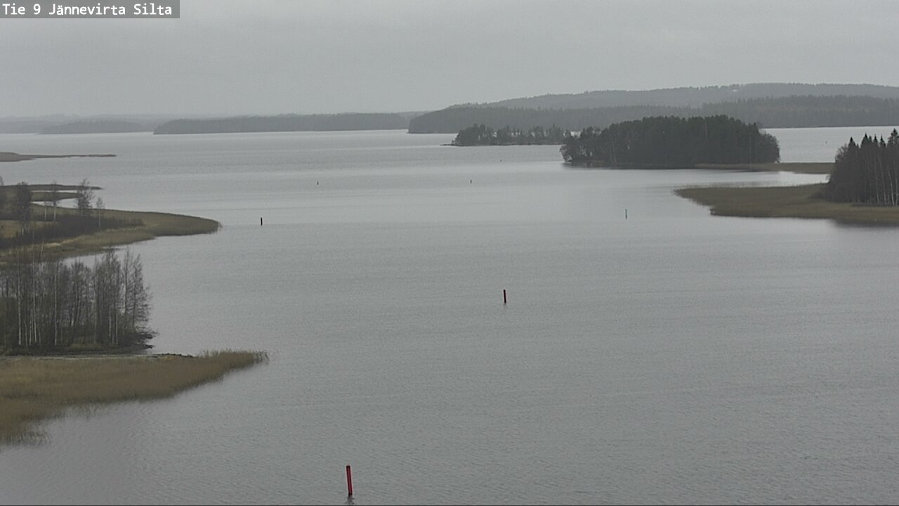 Weather Camera Image Väg 9 Kuopio, Jännevirran silta, Kuopio, Pohjois-Savo