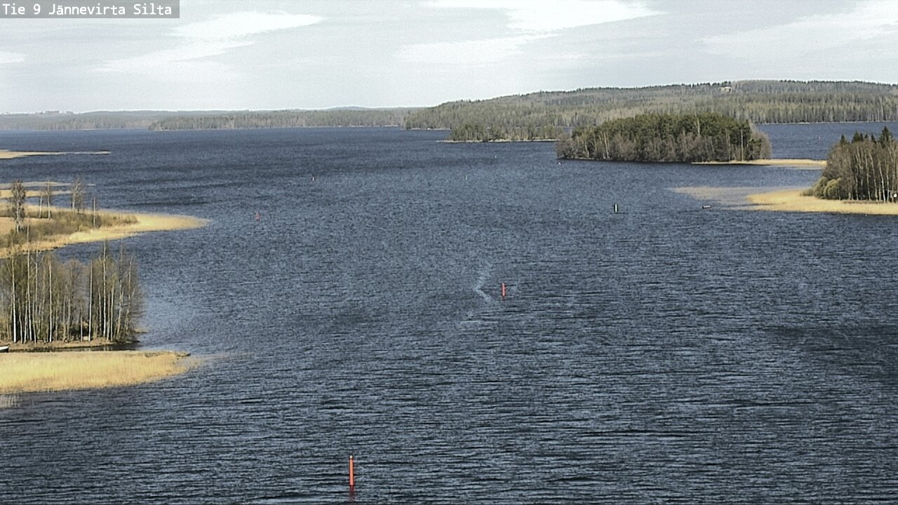 Weather Camera Image Road 9 Kuopio, Jännevirran silta, Kuopio, Pohjois-Savo