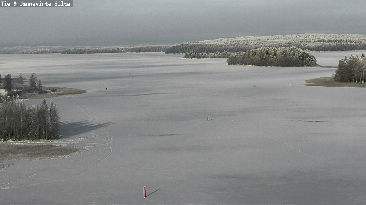 Weather Camera Image Väg 9 Kuopio, Jännevirran silta, Kuopio, Pohjois-Savo