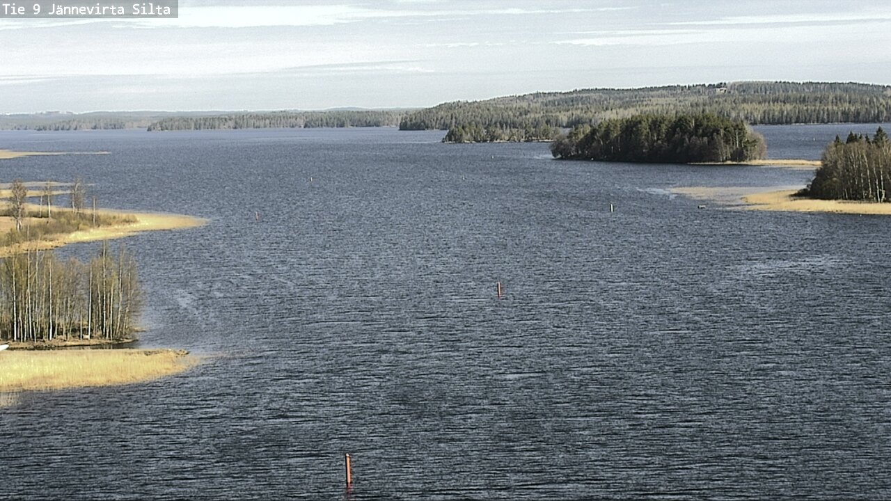 Weather Camera Image Road 9 Kuopio, Jännevirran silta, Kuopio, Pohjois-Savo