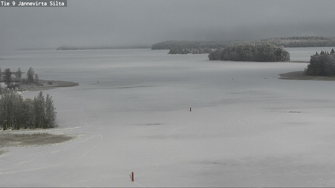 Weather Camera Image Väg 9 Kuopio, Jännevirran silta, Kuopio, Pohjois-Savo