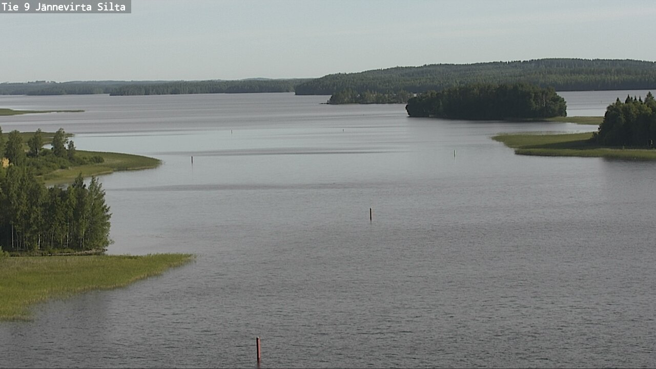 Weather Camera Image Väg 9 Kuopio, Jännevirran silta, Kuopio, Pohjois-Savo