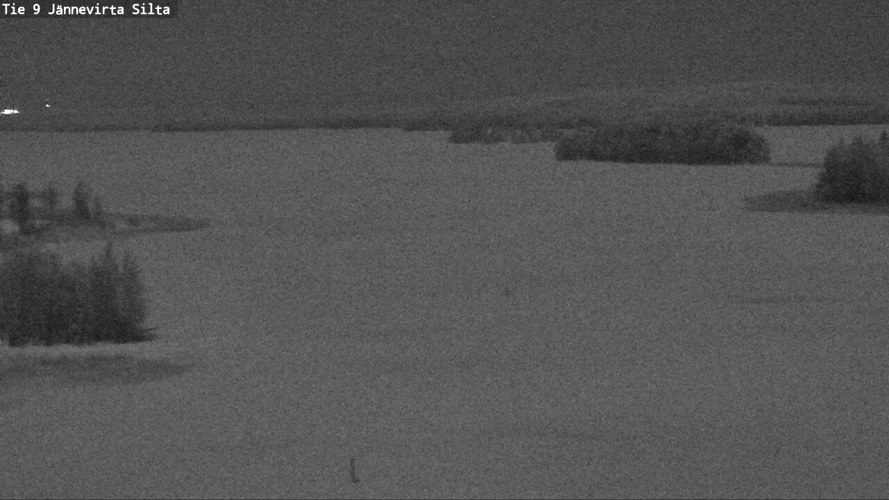 Weather Camera Image Väg 9 Kuopio, Jännevirran silta, Kuopio, Pohjois-Savo