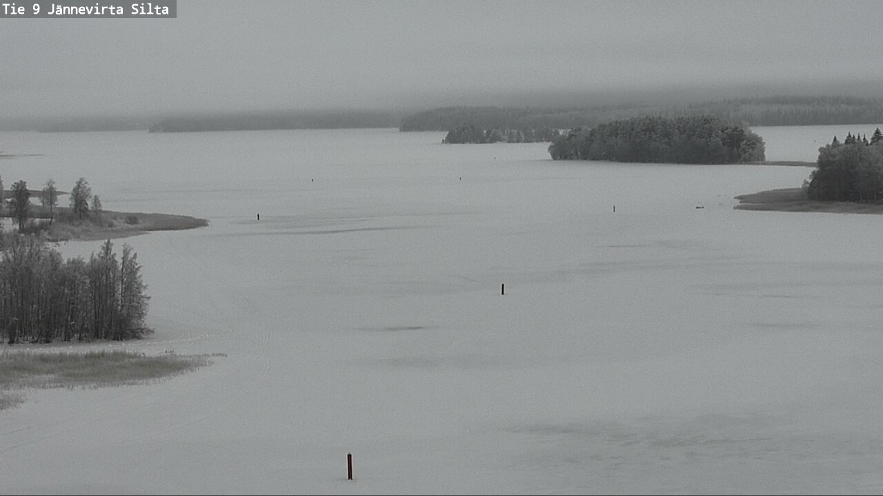 Weather Camera Image Väg 9 Kuopio, Jännevirran silta, Kuopio, Pohjois-Savo