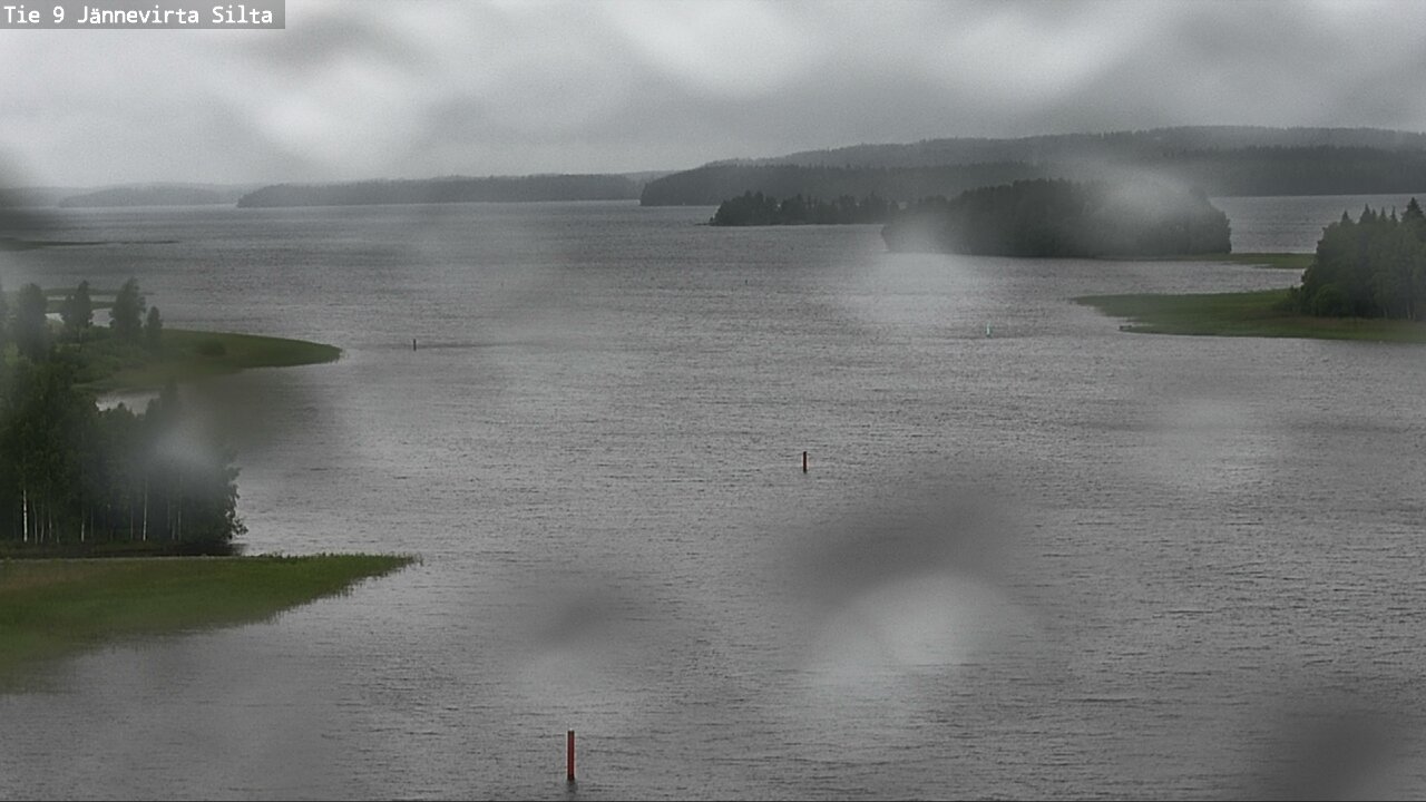 Weather Camera Image Road 9 Kuopio, Jännevirran silta, Kuopio, Pohjois-Savo