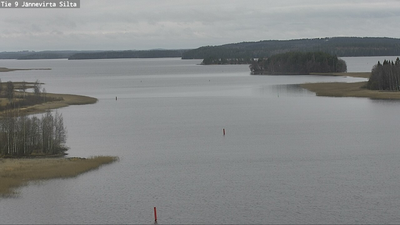 Weather Camera Image Väg 9 Kuopio, Jännevirran silta, Kuopio, Pohjois-Savo