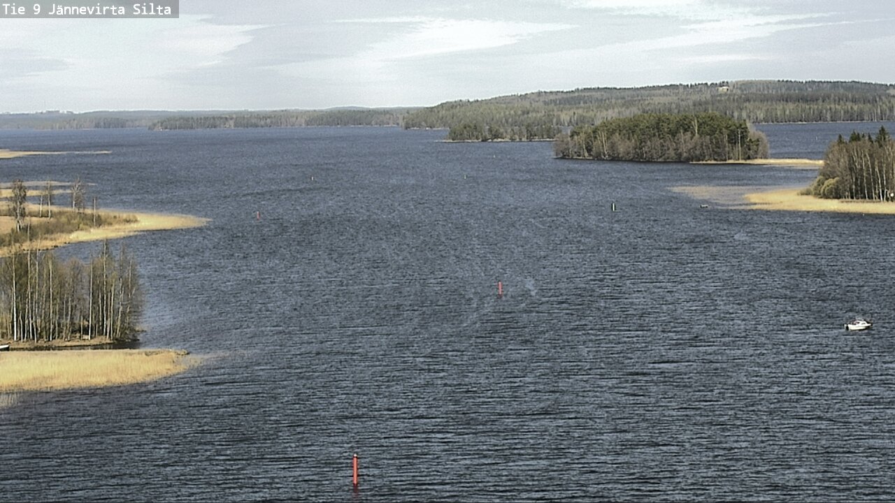 Weather Camera Image Road 9 Kuopio, Jännevirran silta, Kuopio, Pohjois-Savo