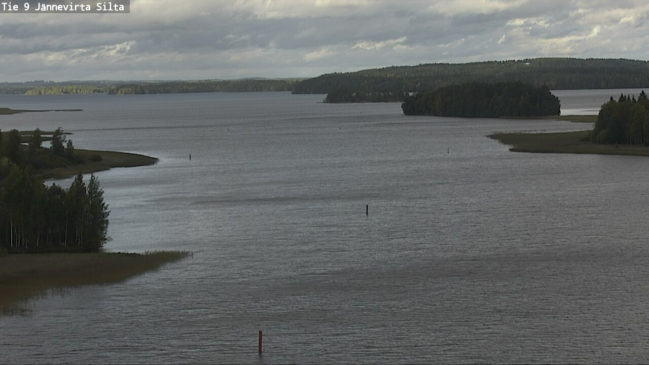 Weather Camera Image Väg 9 Kuopio, Jännevirran silta, Kuopio, Pohjois-Savo