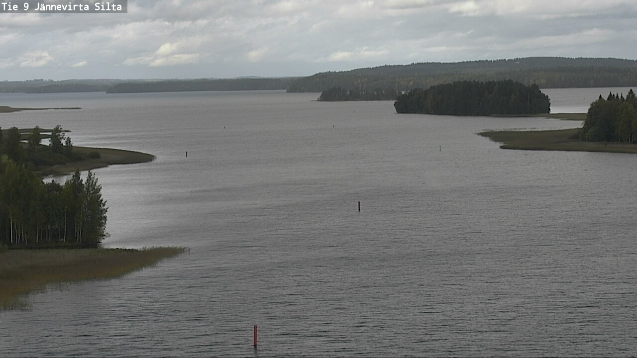 Weather Camera Image Väg 9 Kuopio, Jännevirran silta, Kuopio, Pohjois-Savo