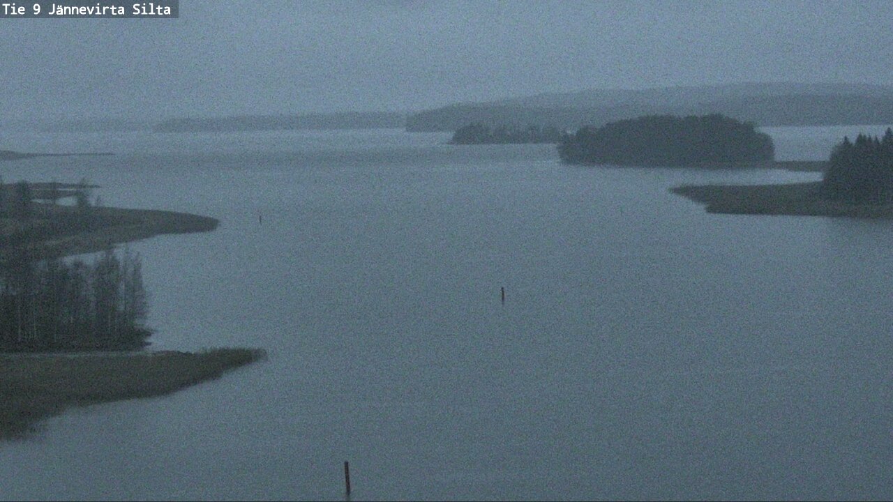 Weather Camera Image Väg 9 Kuopio, Jännevirran silta, Kuopio, Pohjois-Savo