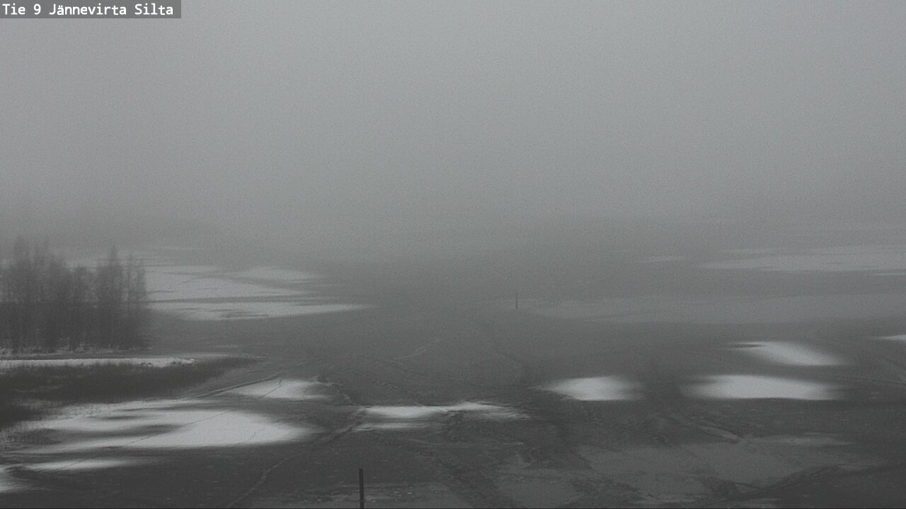 Weather Camera Image Road 9 Kuopio, Jännevirran silta, Kuopio, Pohjois-Savo