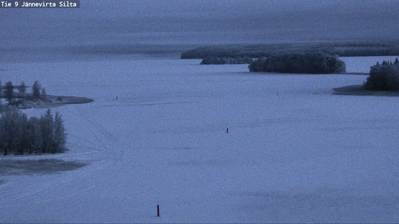 Weather Camera Image Väg 9 Kuopio, Jännevirran silta, Kuopio, Pohjois-Savo