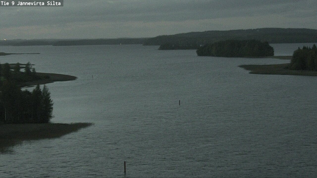 Weather Camera Image Väg 9 Kuopio, Jännevirran silta, Kuopio, Pohjois-Savo