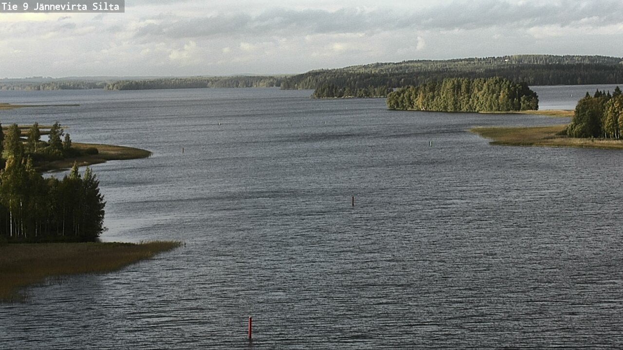 Weather Camera Image Väg 9 Kuopio, Jännevirran silta, Kuopio, Pohjois-Savo