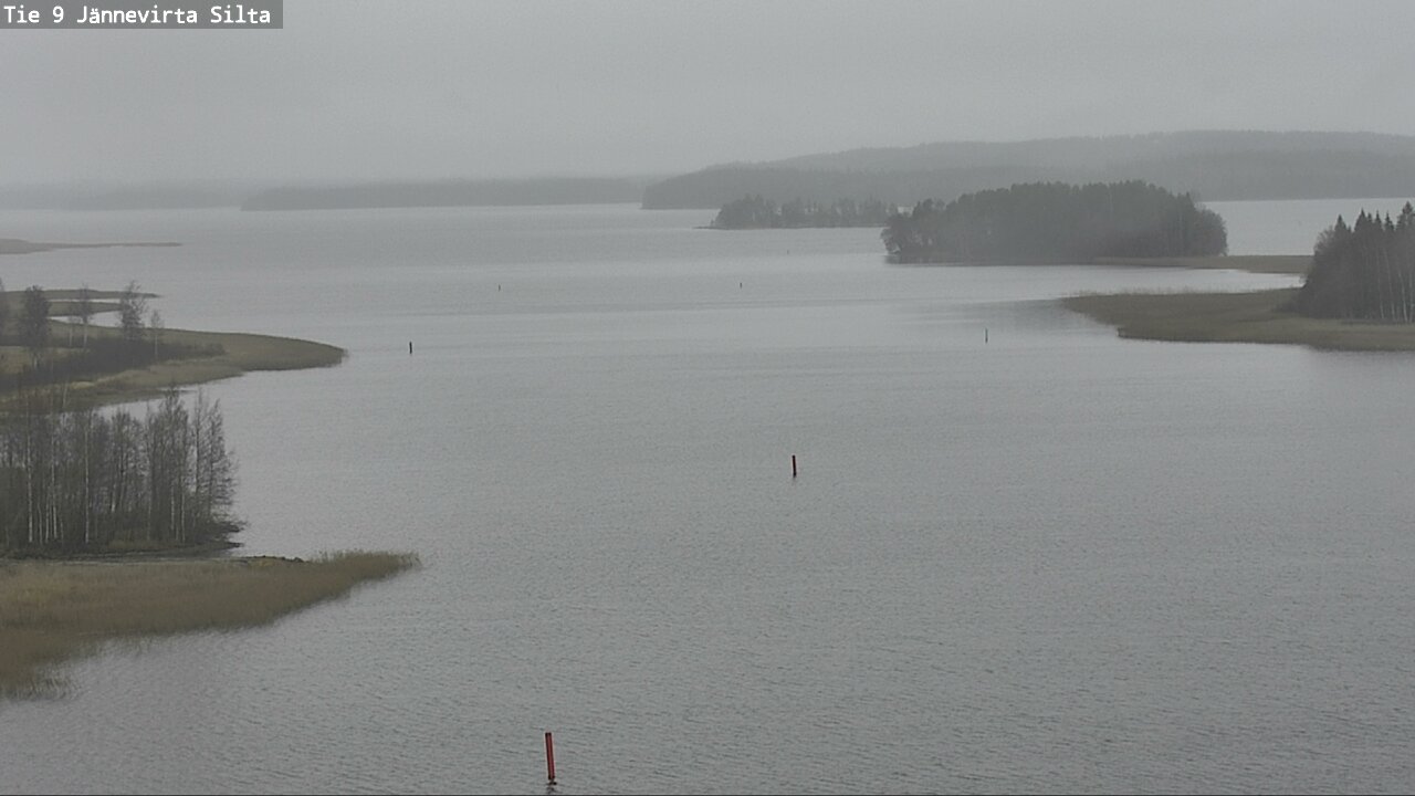 Weather Camera Image Väg 9 Kuopio, Jännevirran silta, Kuopio, Pohjois-Savo