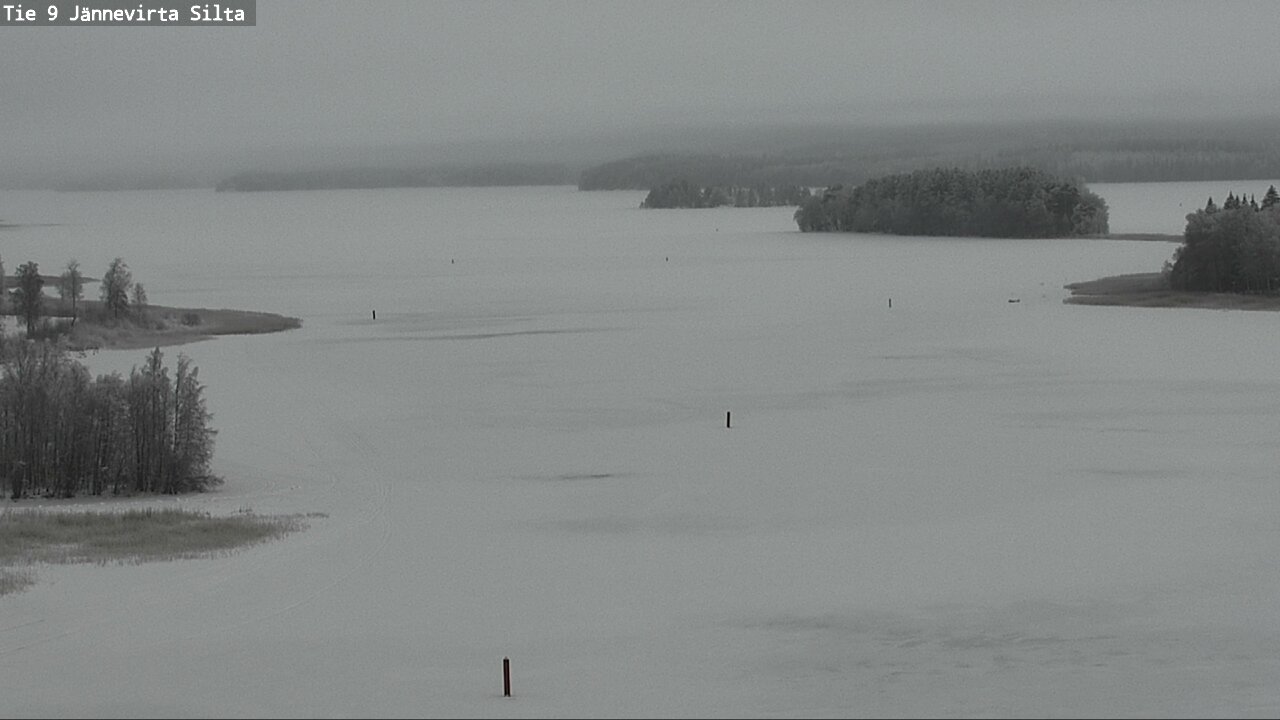 Weather Camera Image Väg 9 Kuopio, Jännevirran silta, Kuopio, Pohjois-Savo