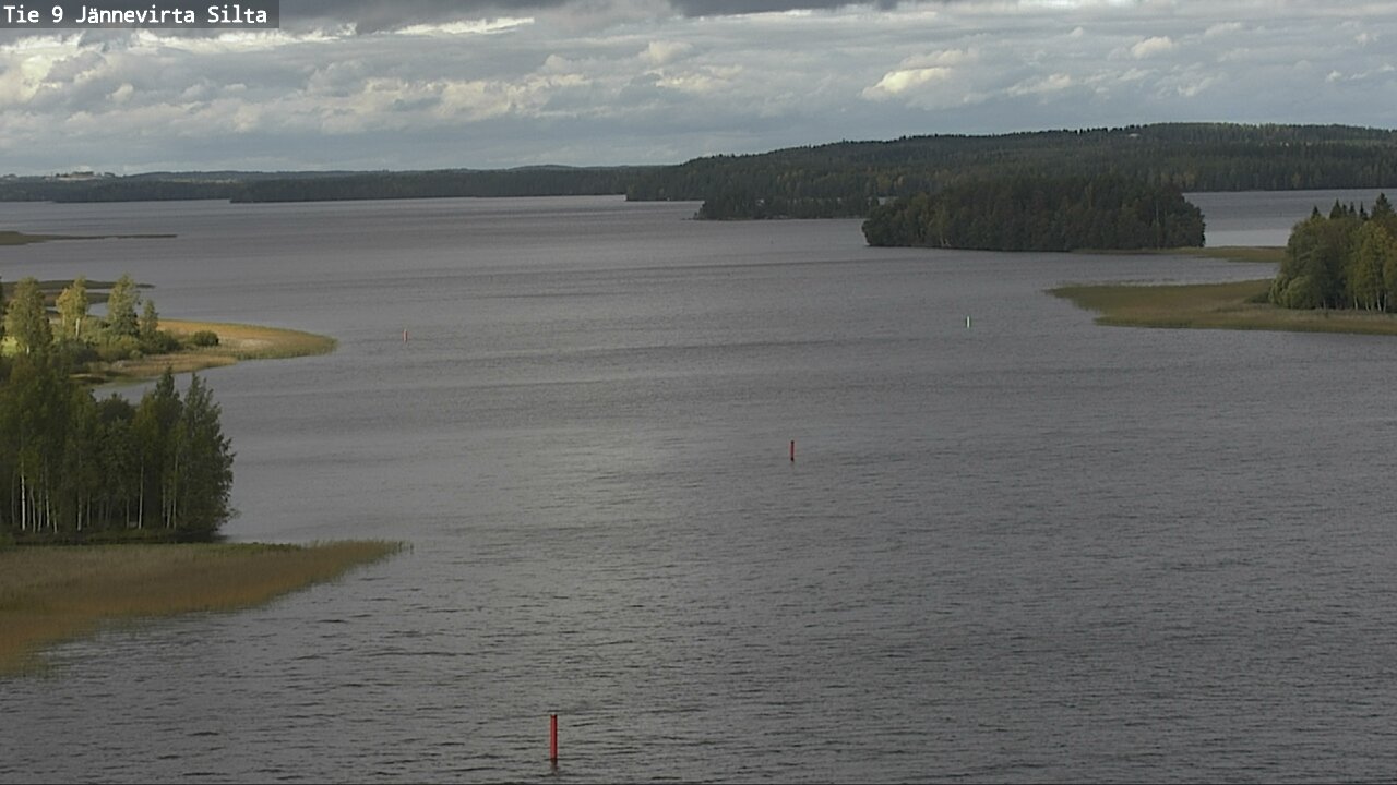 Weather Camera Image Road 9 Kuopio, Jännevirran silta, Kuopio, Pohjois-Savo