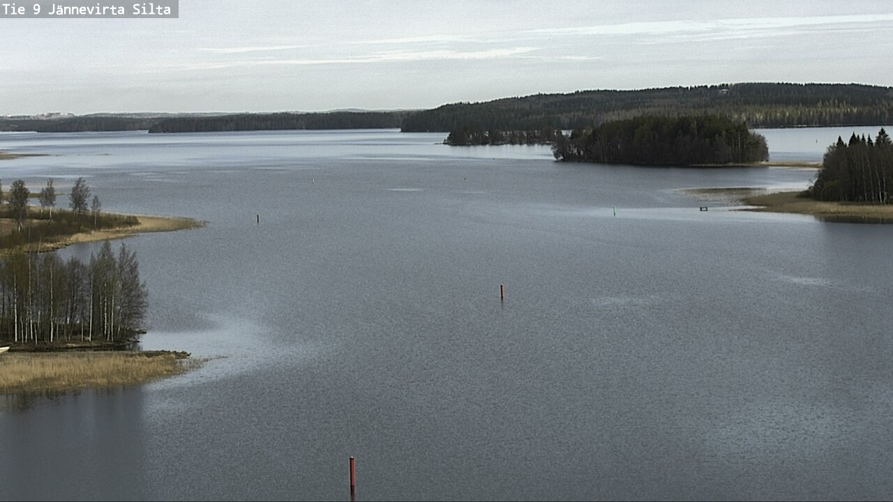 Weather Camera Image Road 9 Kuopio, Jännevirran silta, Kuopio, Pohjois-Savo